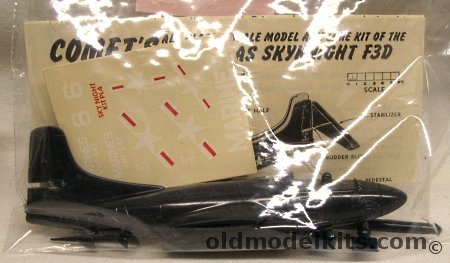 Comet 1/99 Douglas Skyknight F3D Bagged, PL4 plastic model kit